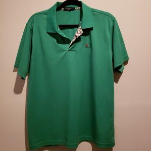 Men's Burberry Green Polo Shirt Size Large